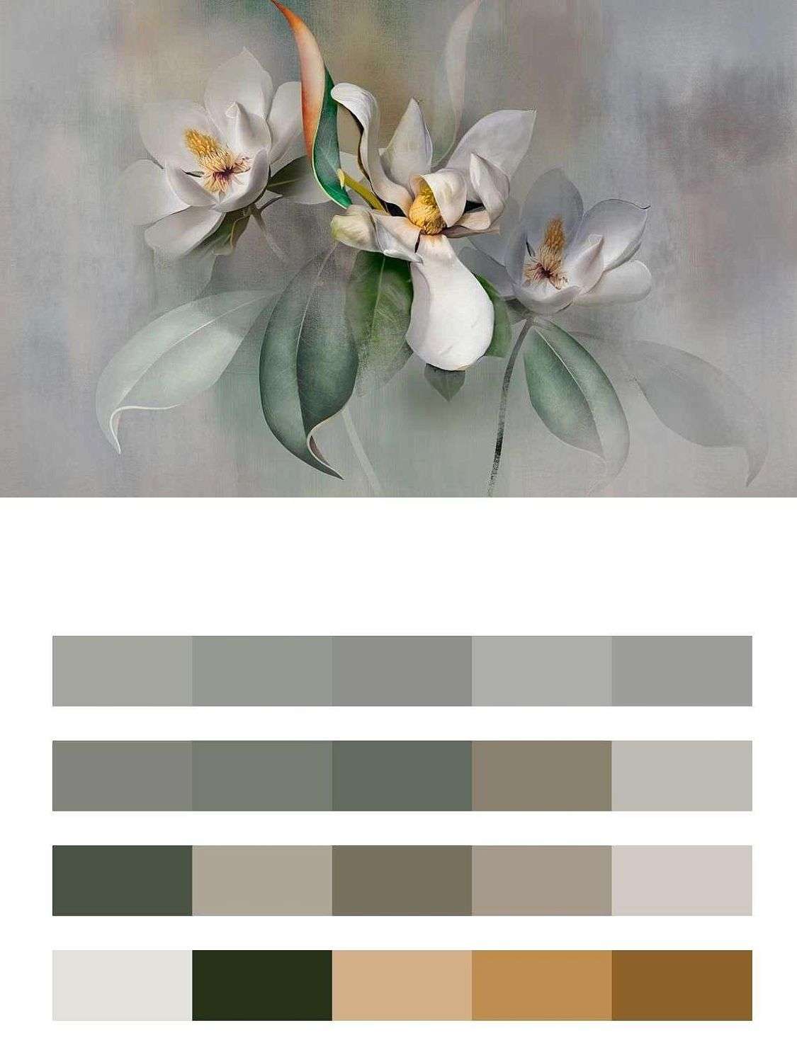 Фоновые ирисы  13-414