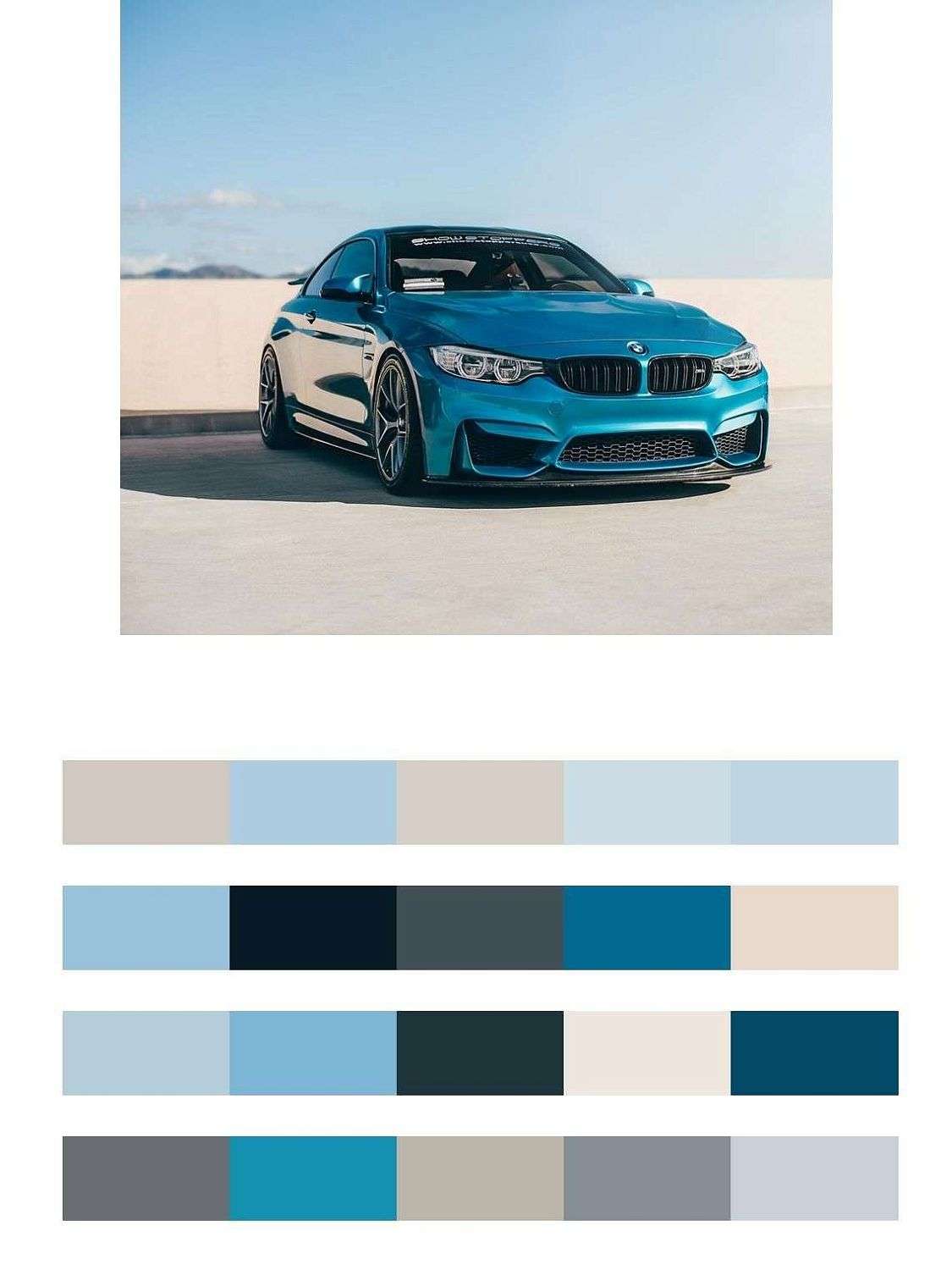 Синий BMW  12-1405