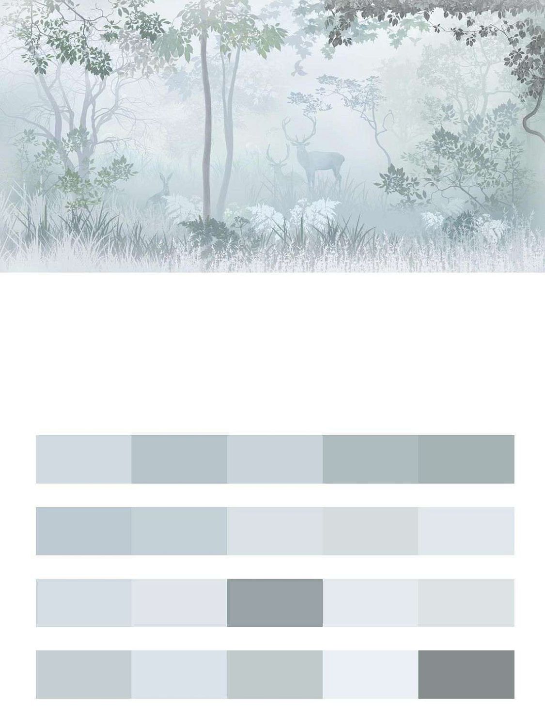 Утренний лес  13-506