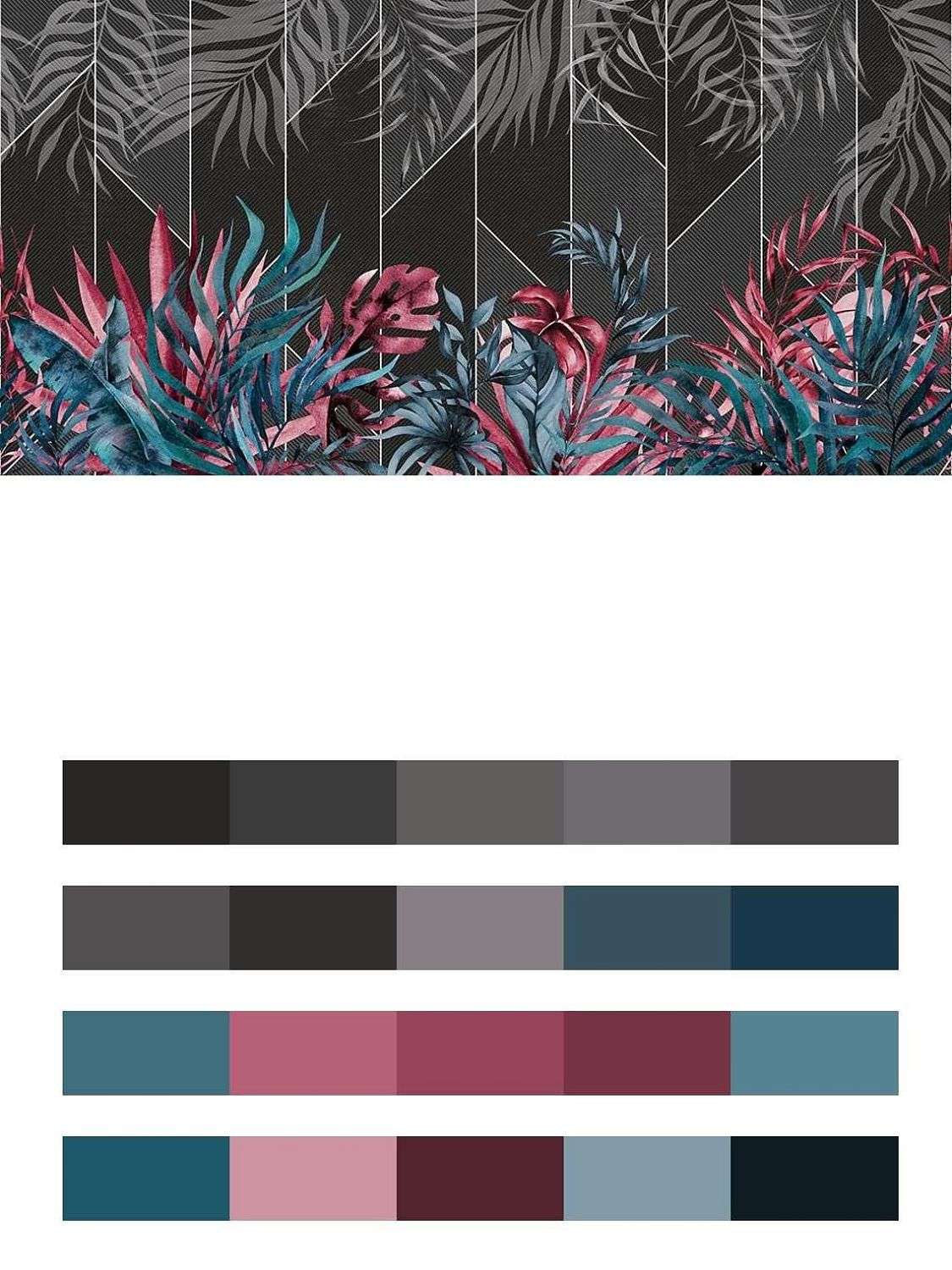 Тропический узор  9-1266