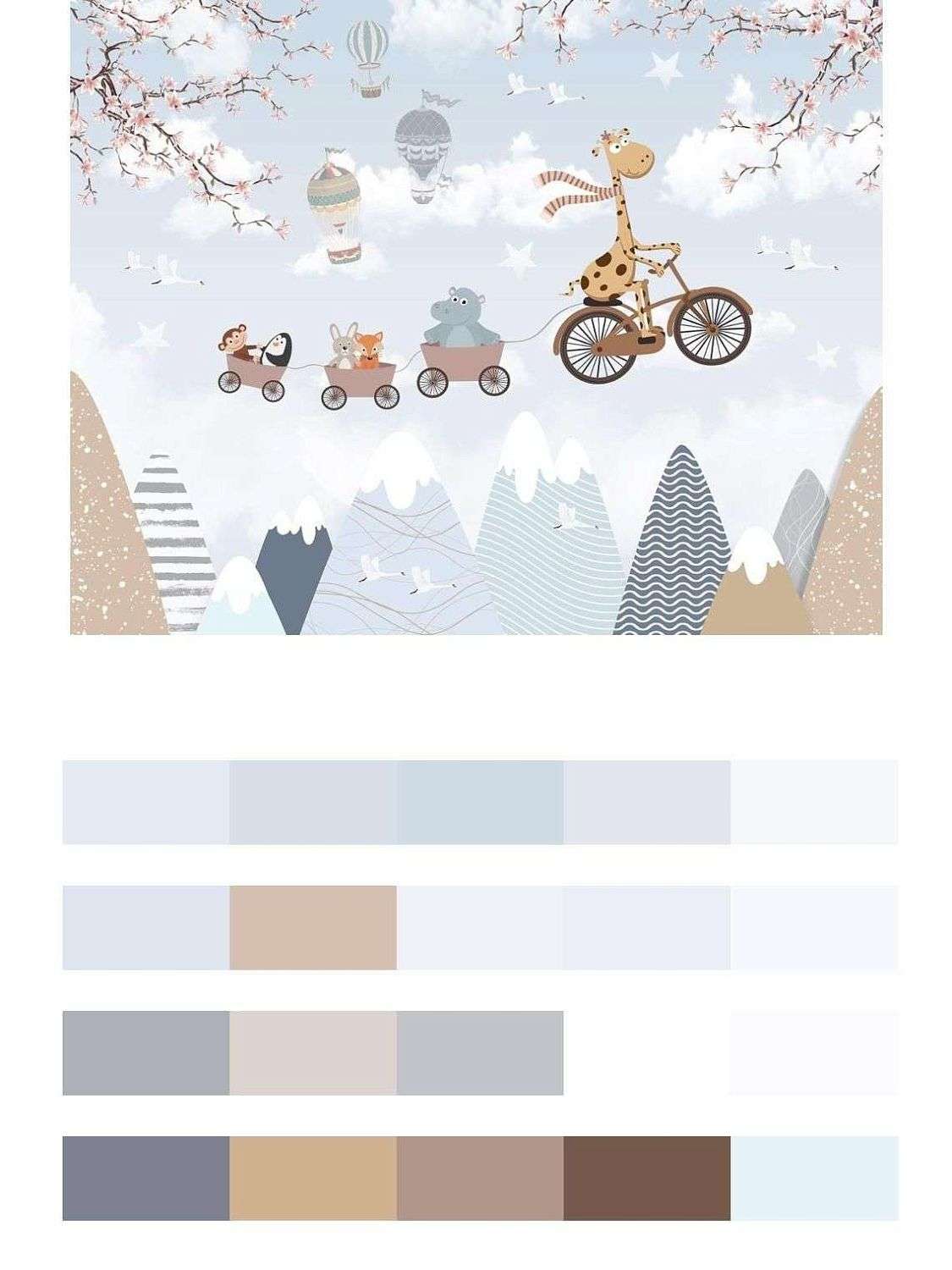 Путешествие зверят в горах  12-1446