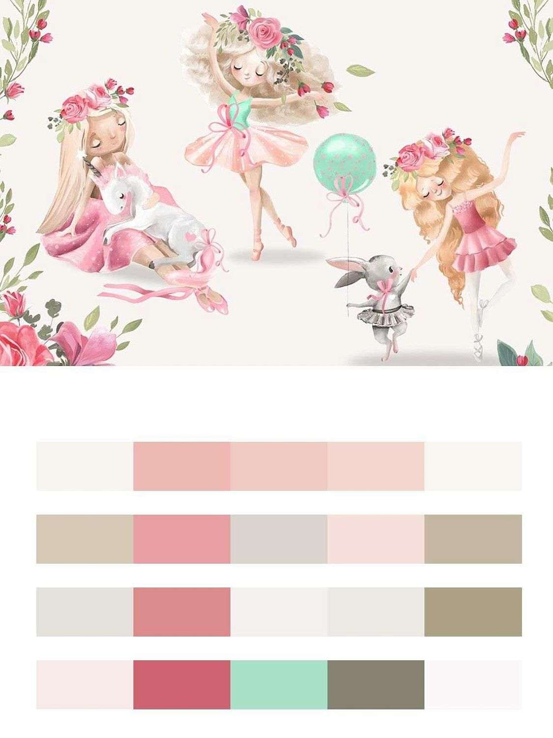 Девочки балерины  14-427