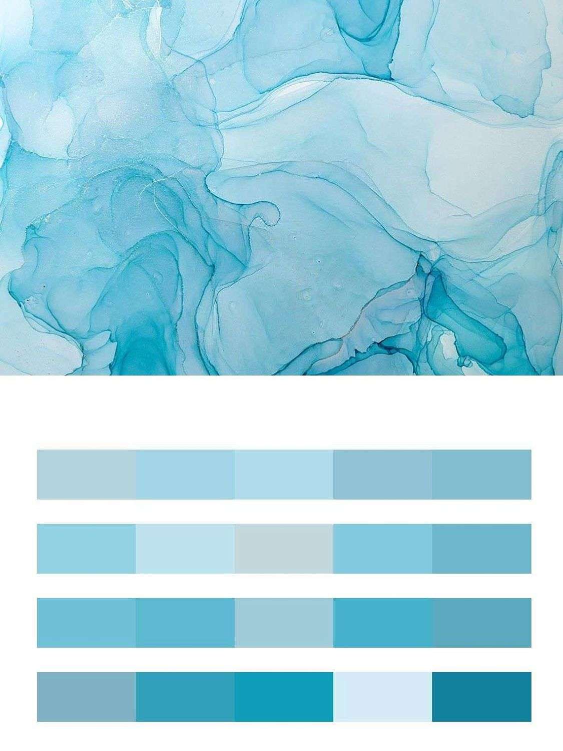 Голубой мрамор с прожилками  9-1789