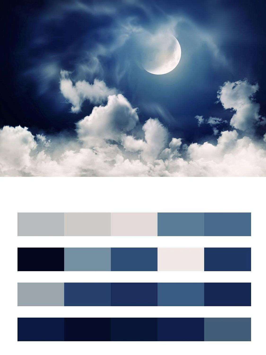 Луна на сказочном небе  9-373