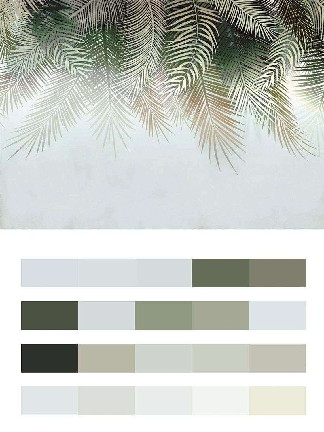 Зеленые перья  14-503