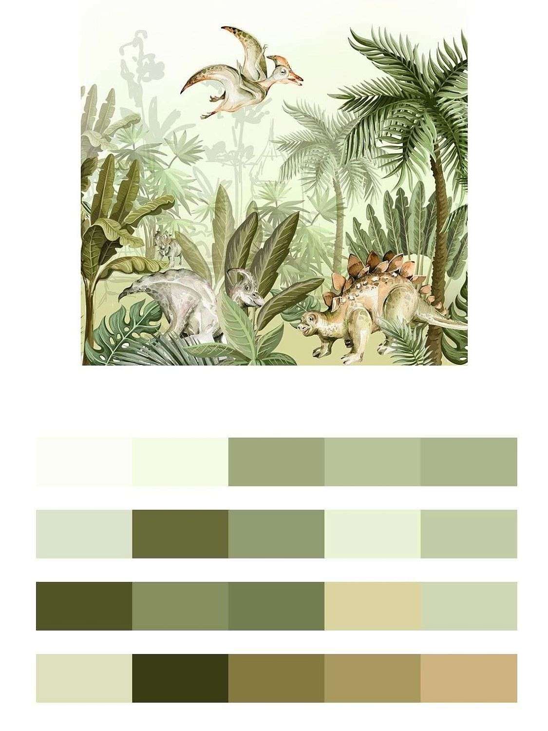 Тропики с динозаврами  14-642