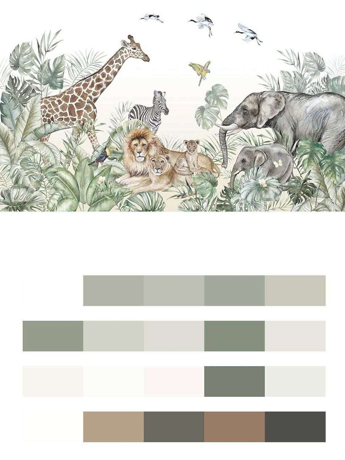 Детская сафари джунгли  14-452