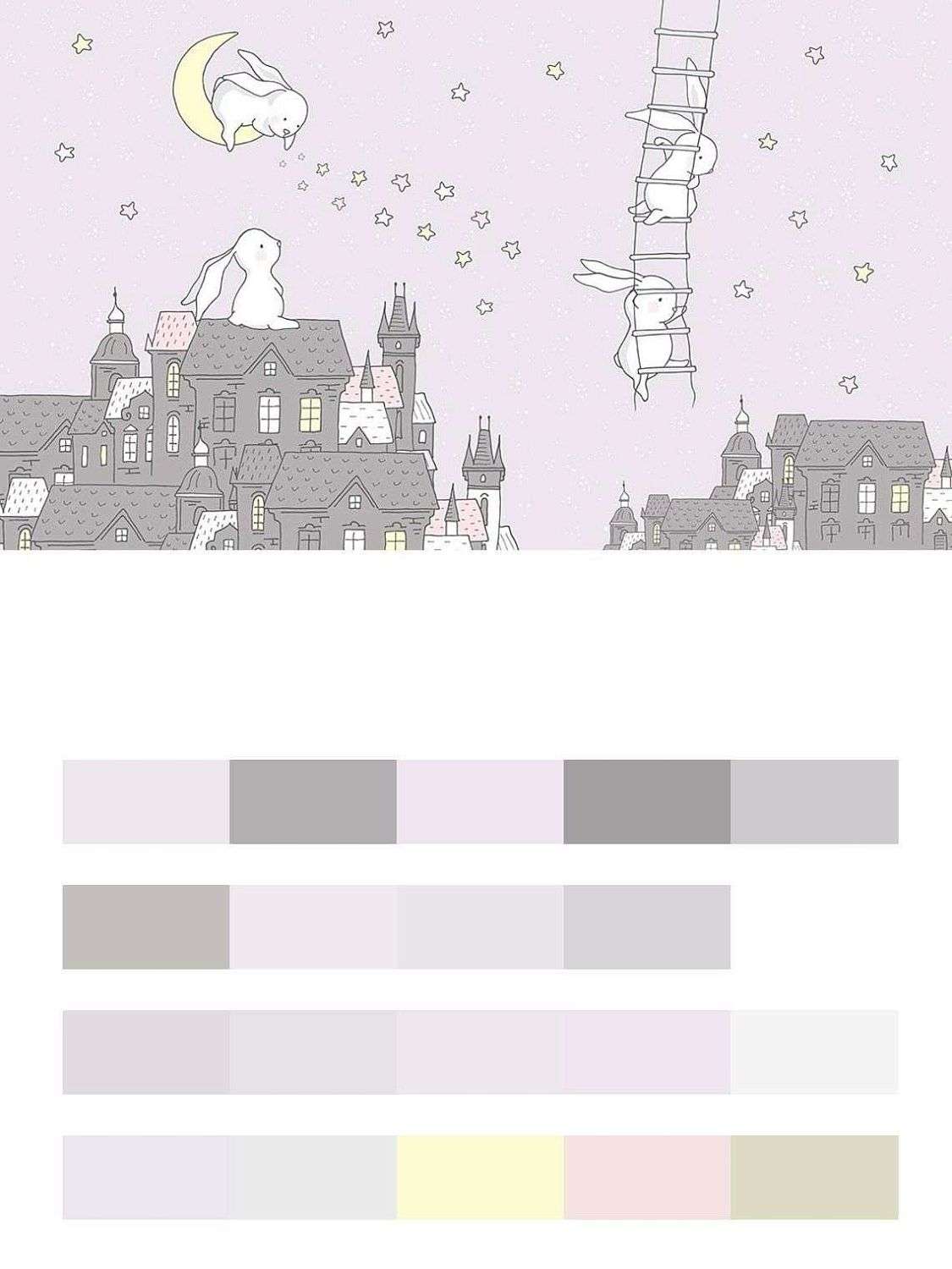 Зайки на крыше  14-231