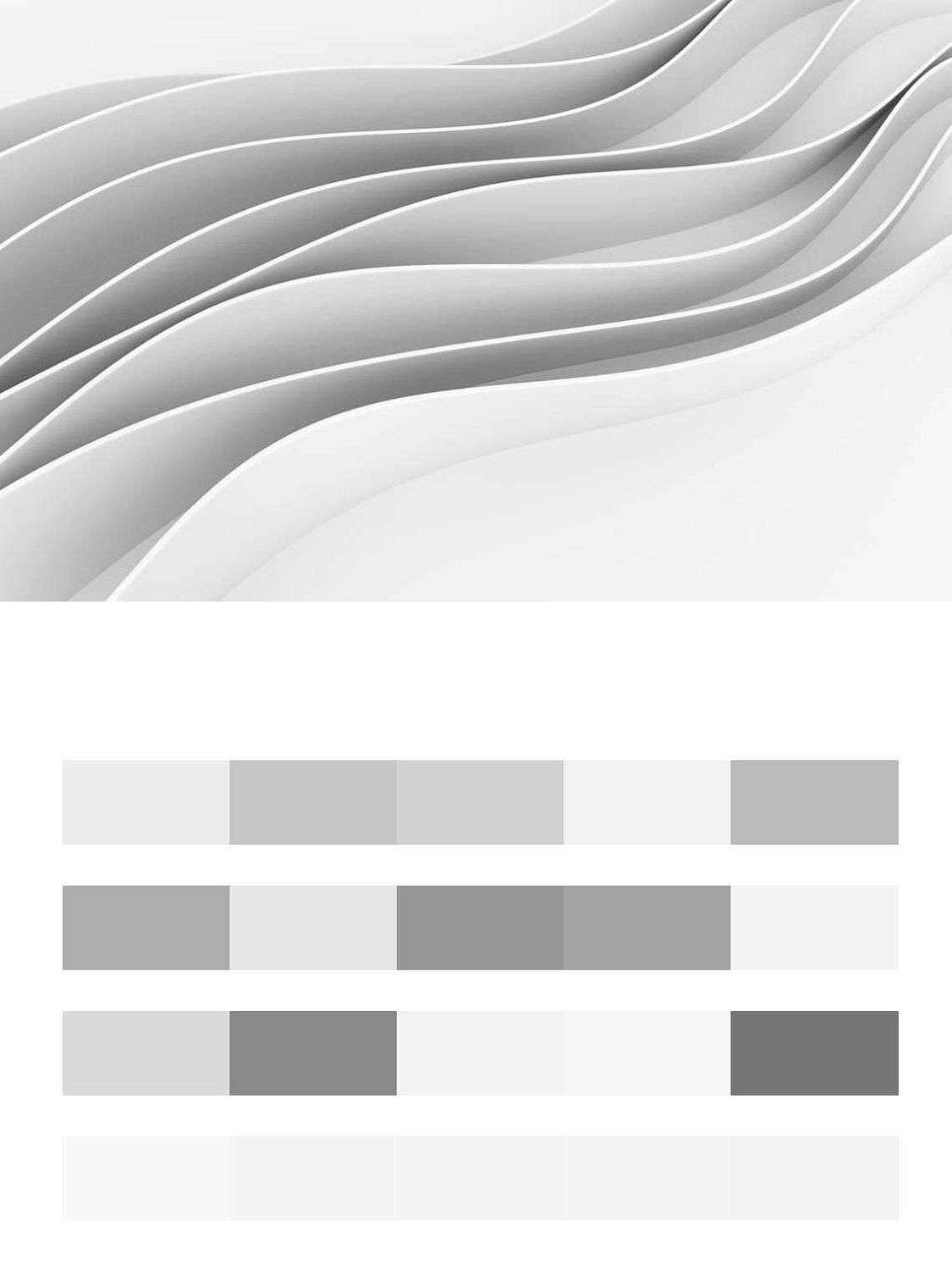 3д белые плавные линии  10-788