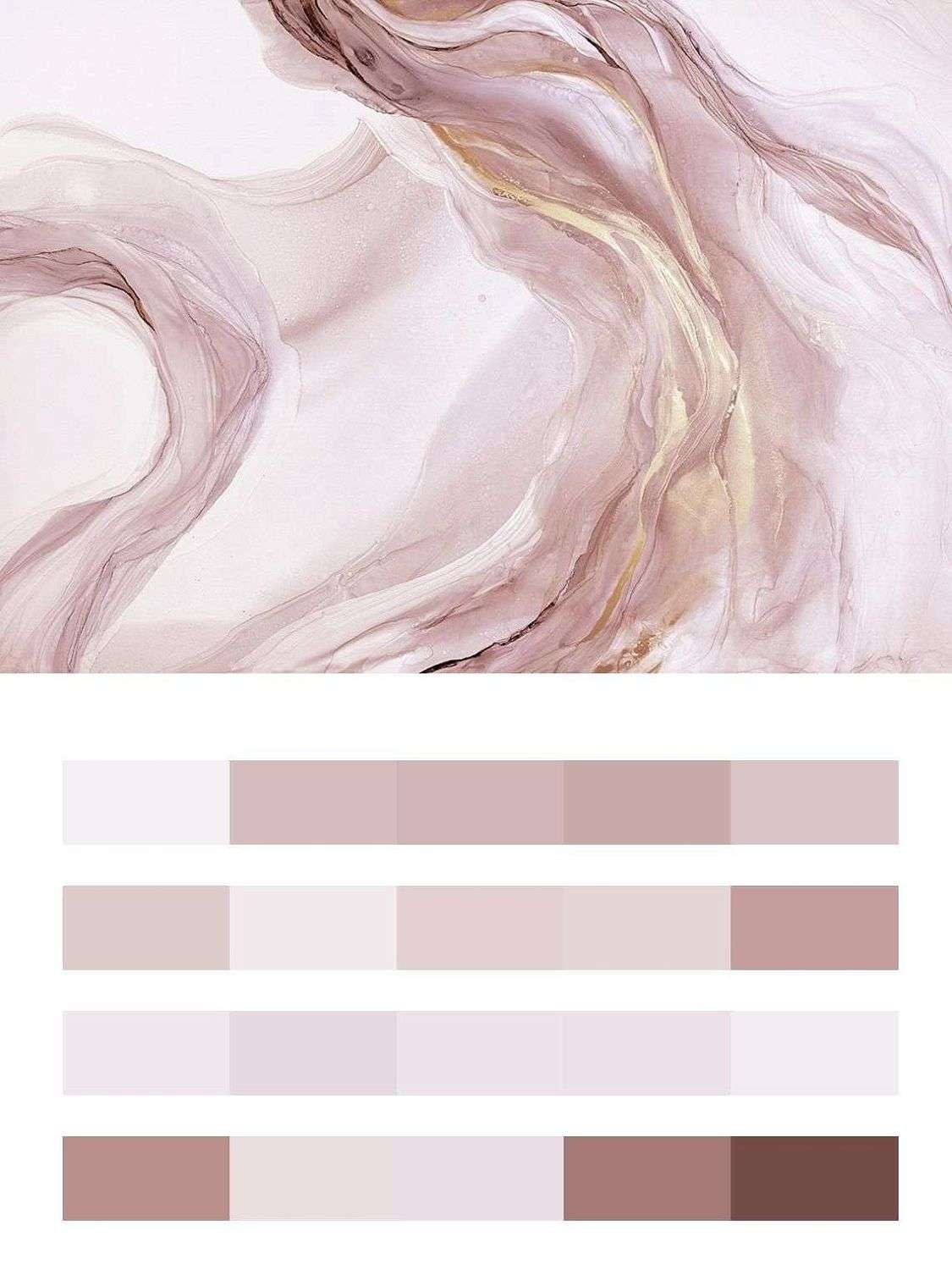 в спальню акварель и золото  9-1841