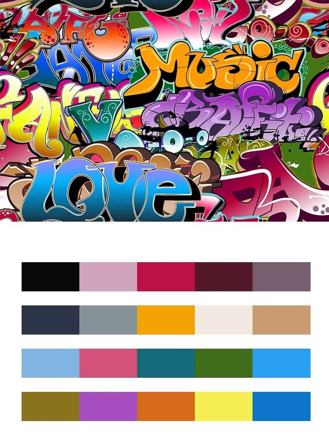 3д граффити  12-1279