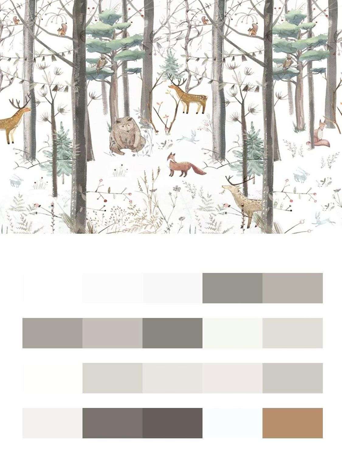 Зимний лес  12-941