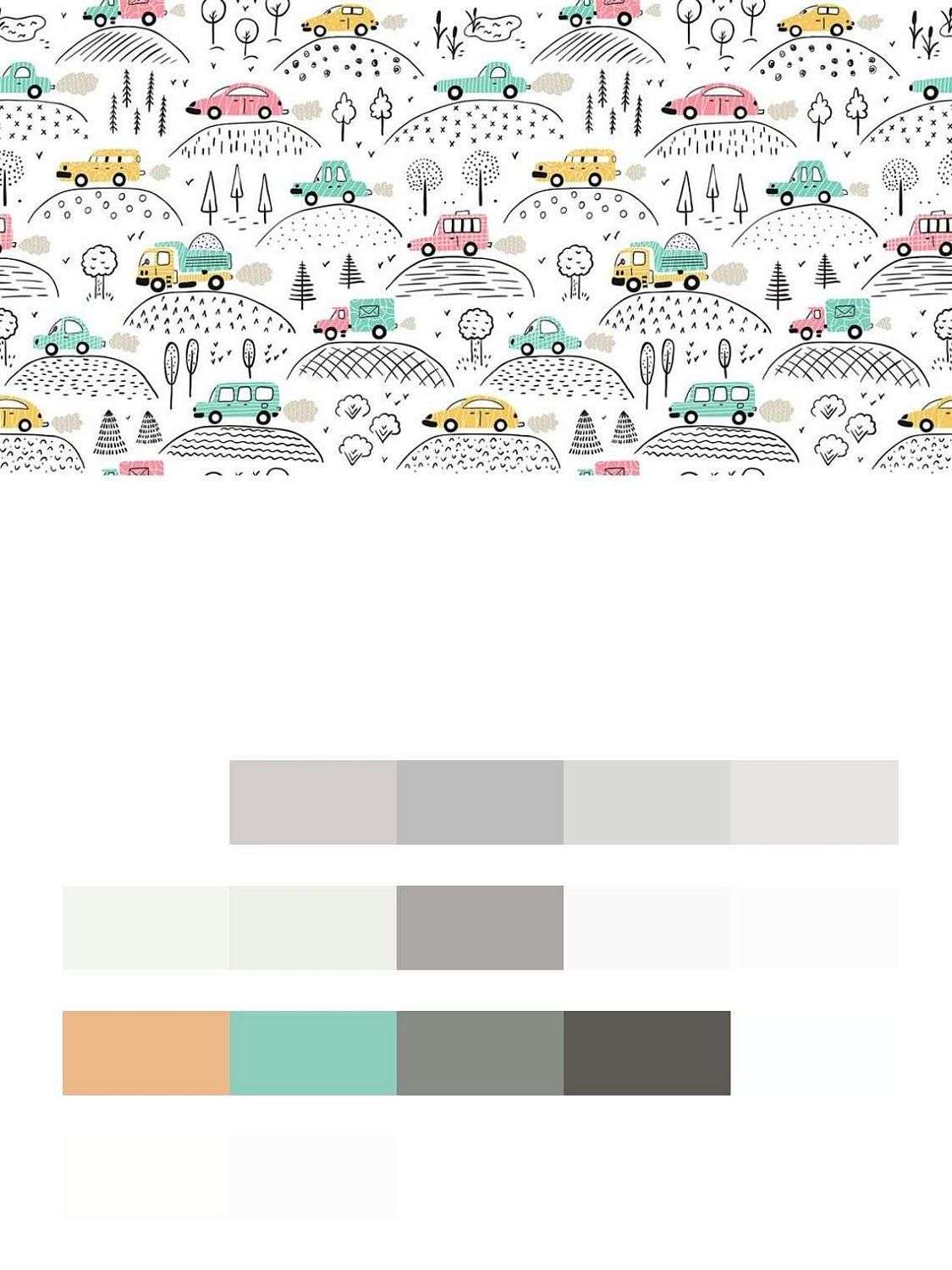 Машинки на холмах  12-668