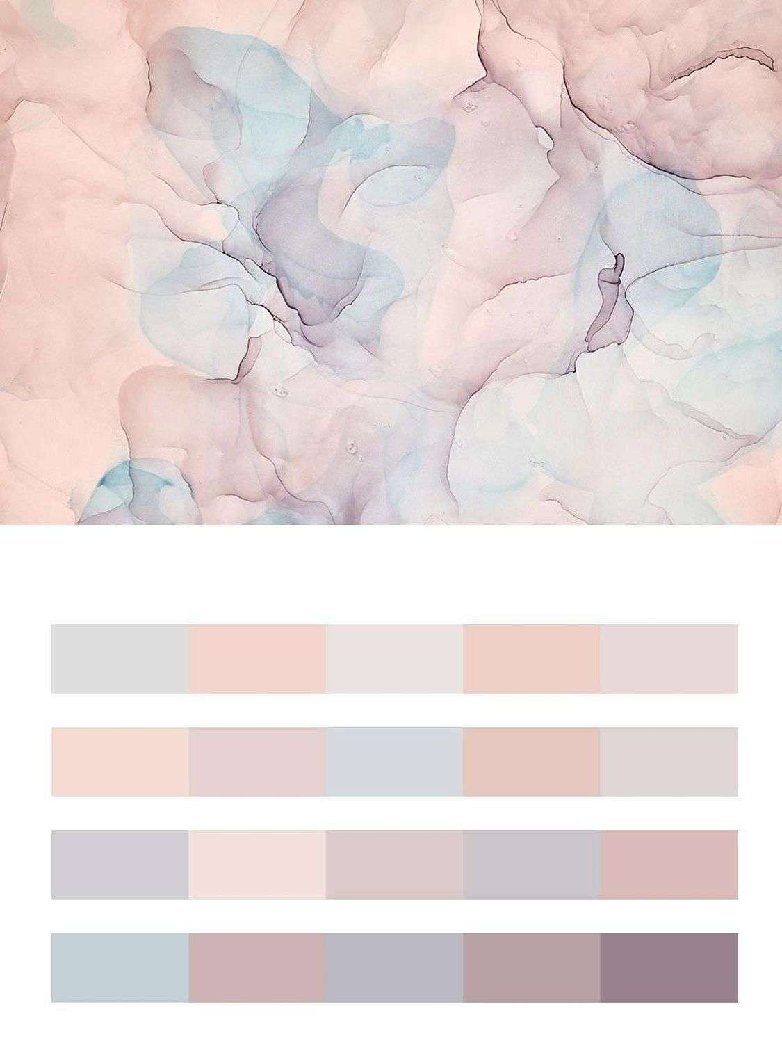 Розовая акварель флюид  9-1500