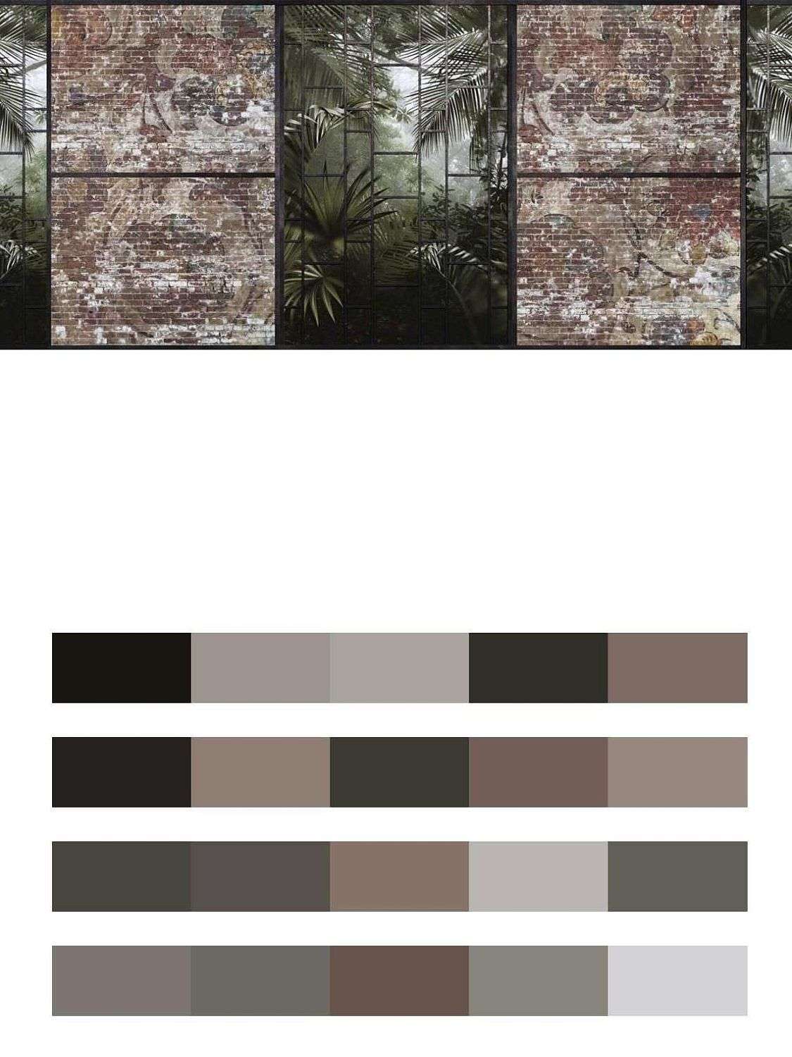 Тропический лес за каменной стеной  9-1240