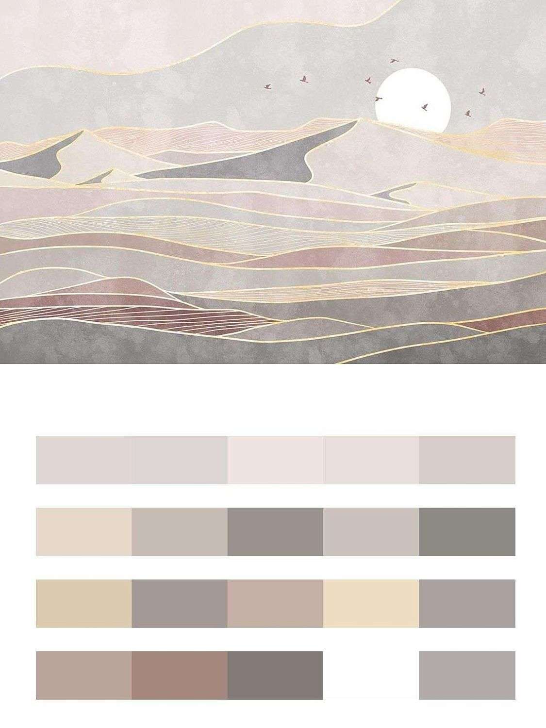 Абстракция барханы  12-1563