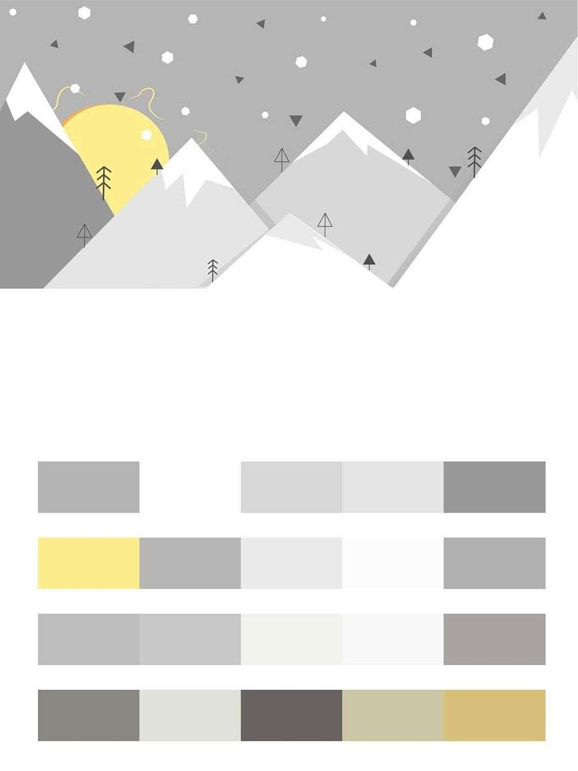 Горы серые  12-852