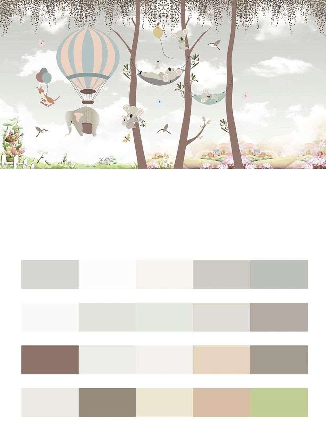 Слон на воздушном шаре  12-919