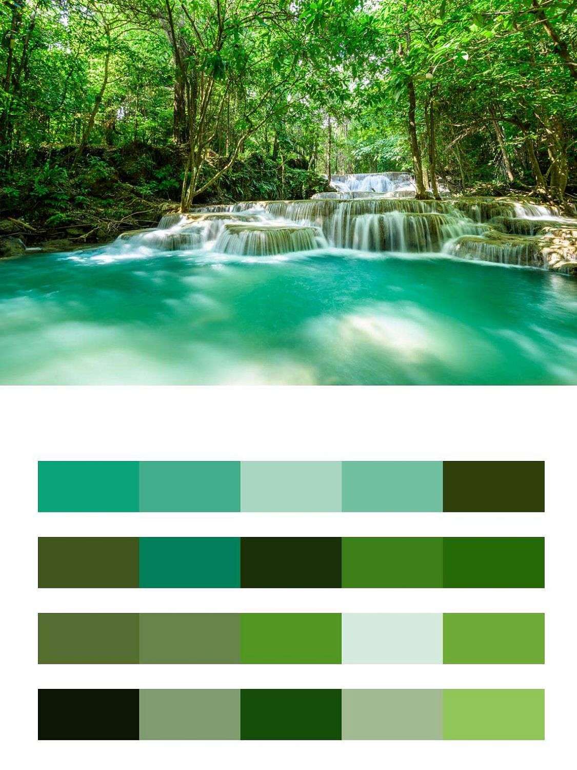 Водопад в провинции Канчанабури. Таиланд.  9-880