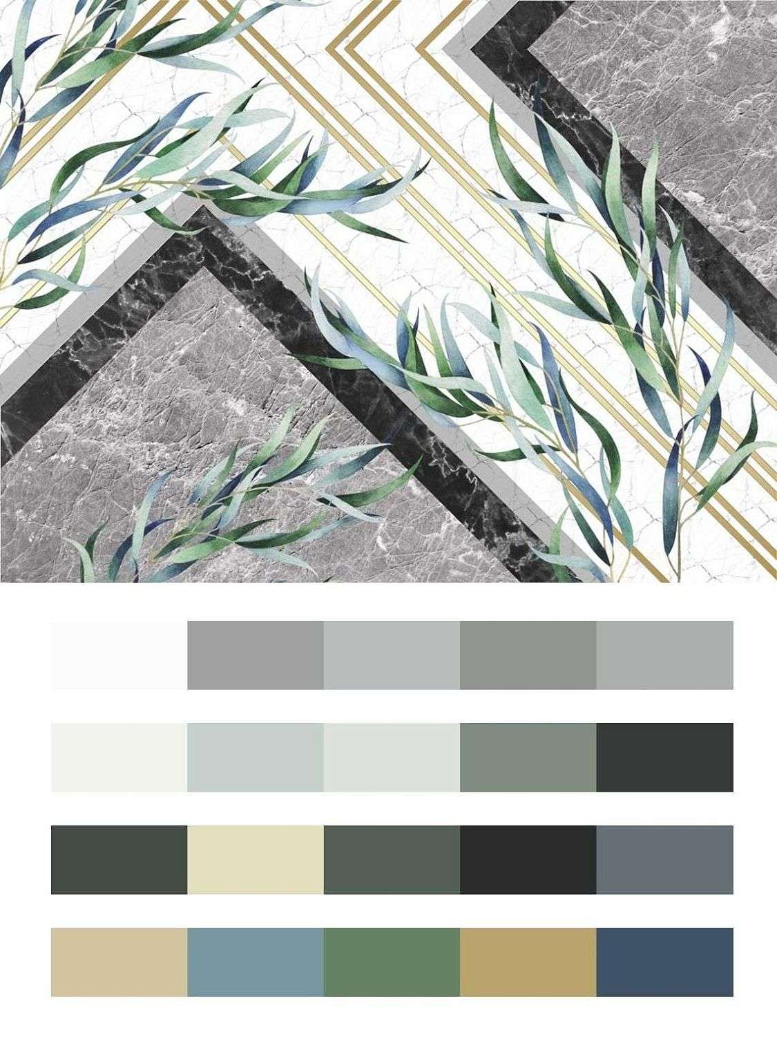 Листья агавы  10-734