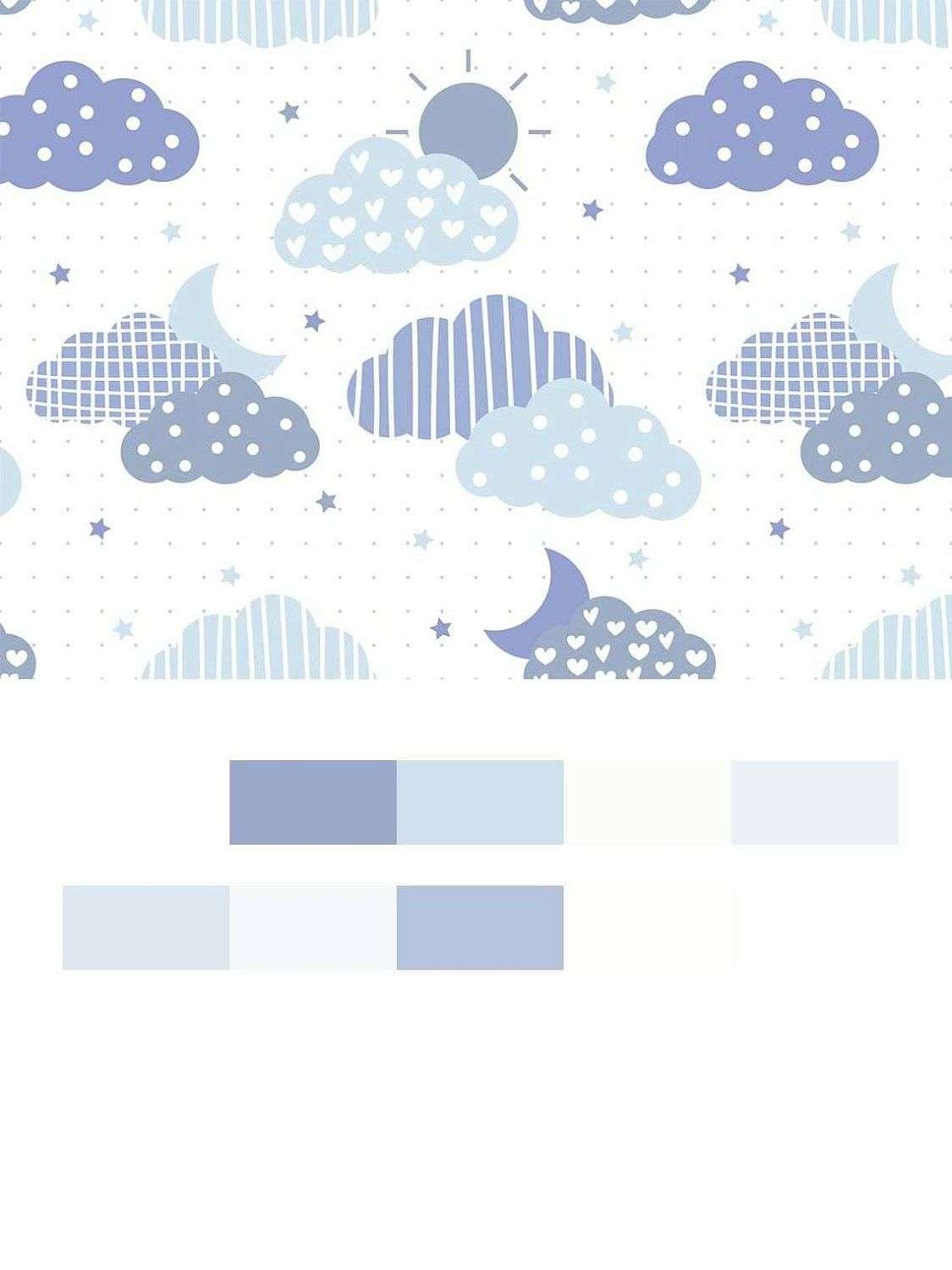 Облака голубые  12-760