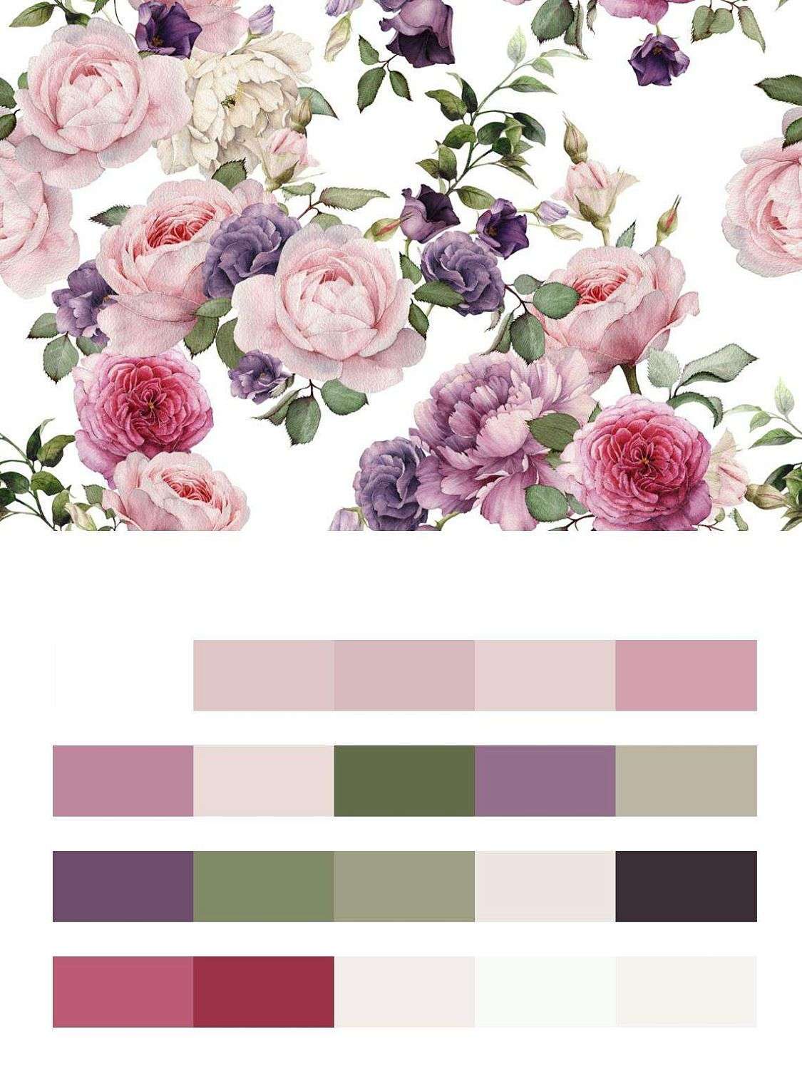 Розовые цветы обои  9-086