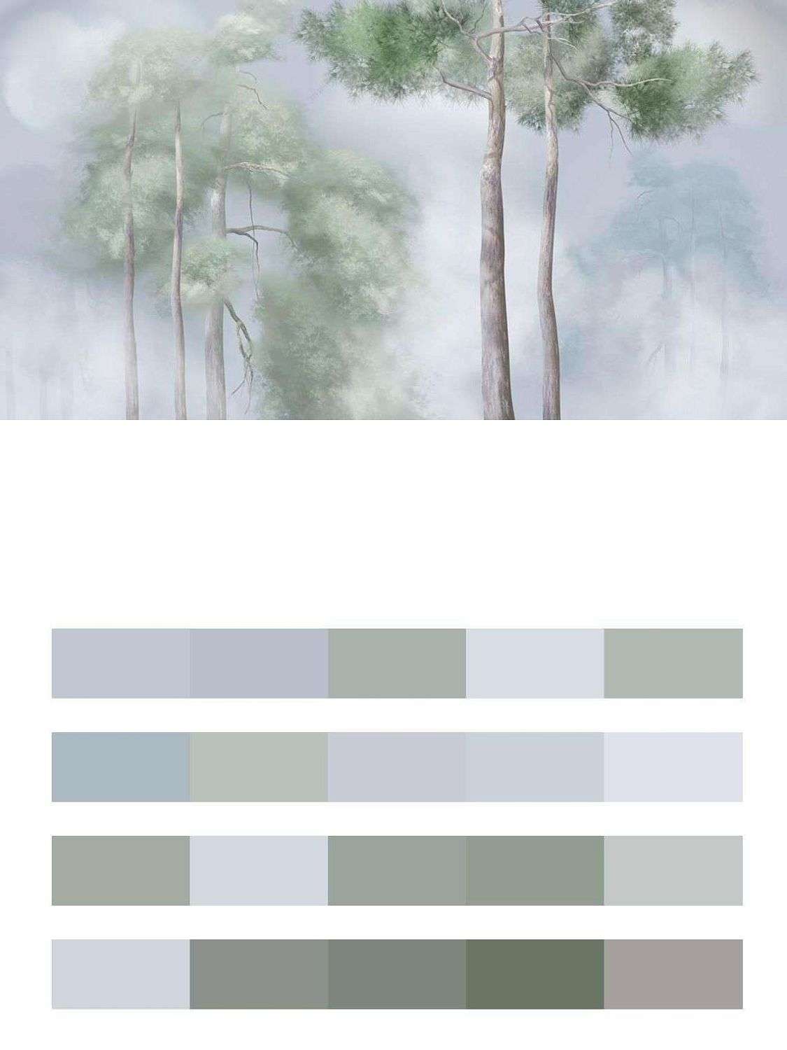 Сосны в тумане  13-510