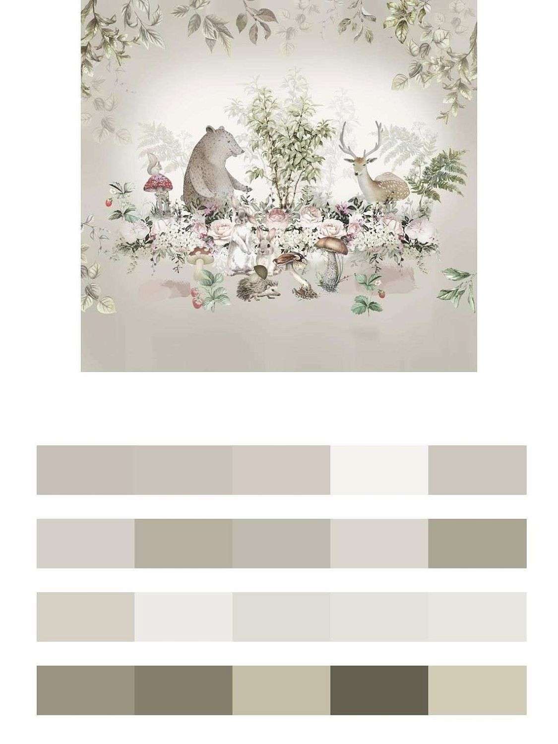 Лес в сказочном стиле  13-573