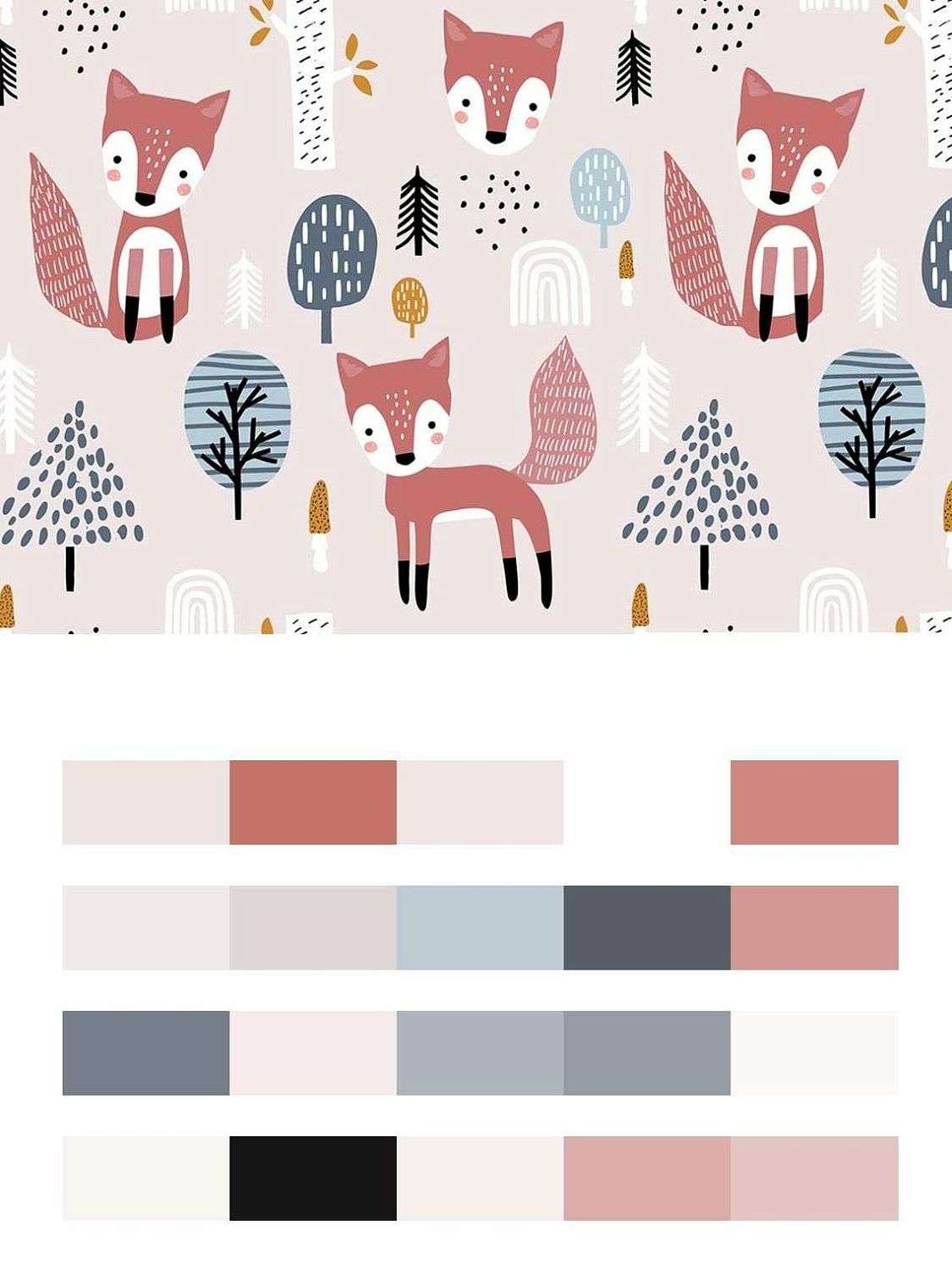 Лисички стильные  12-715