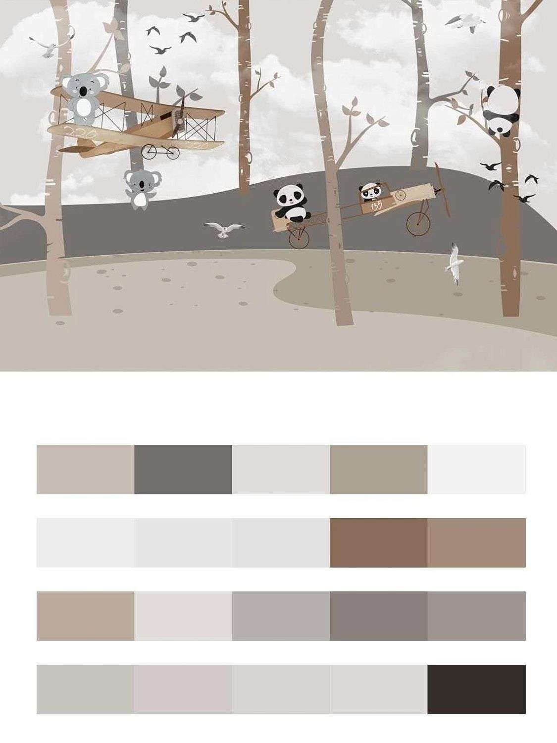 Панды на дереве  14-603