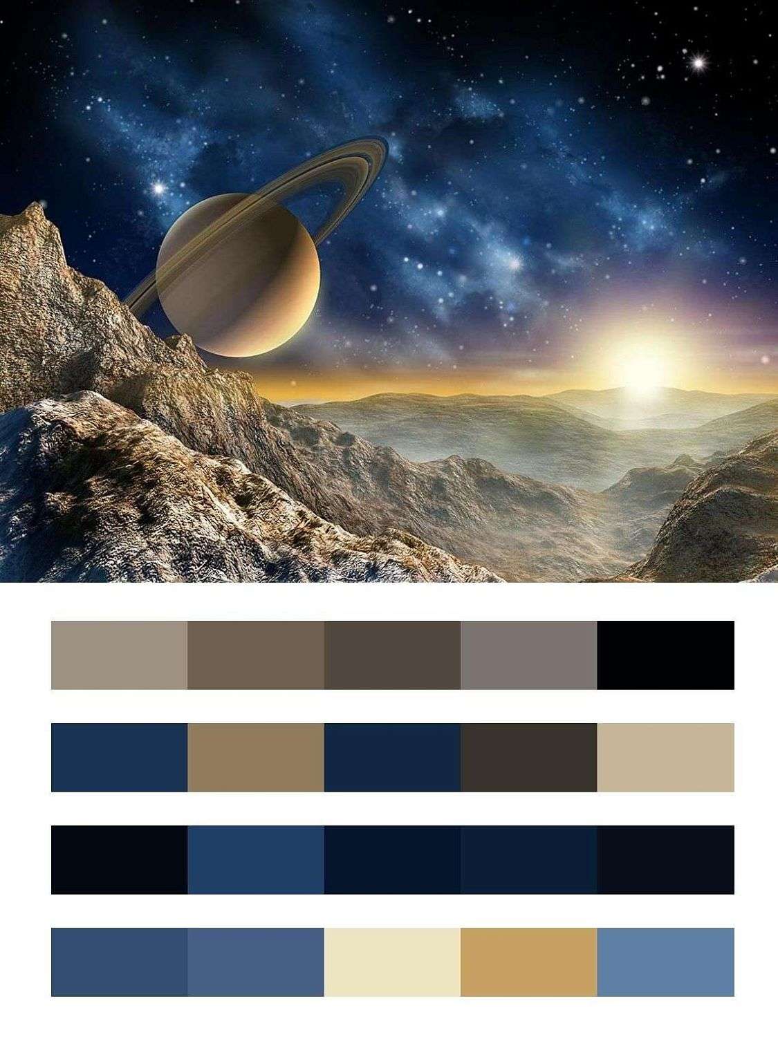 Планета Сатурн  9-1602