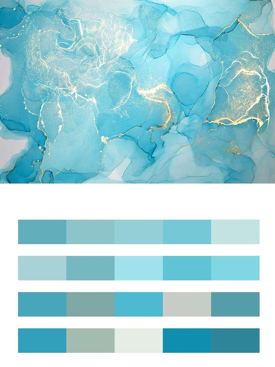 Мрамор бирюзовый  9-1779