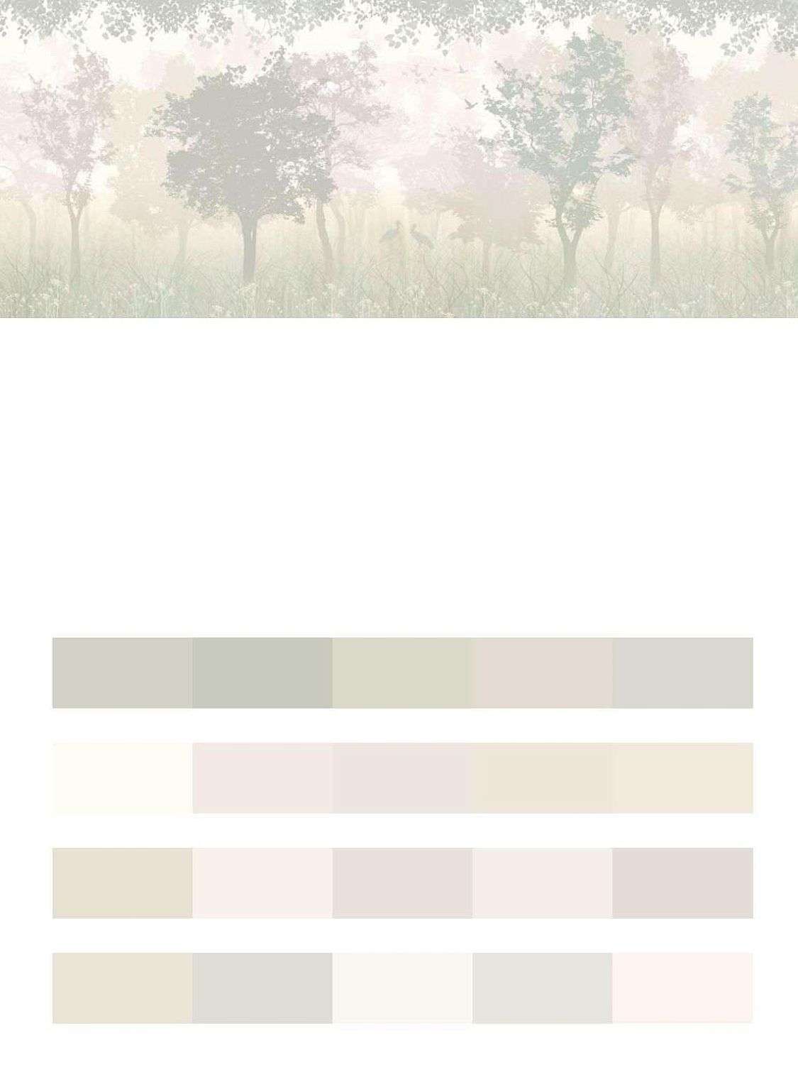 Летний лес в тумане  14-130