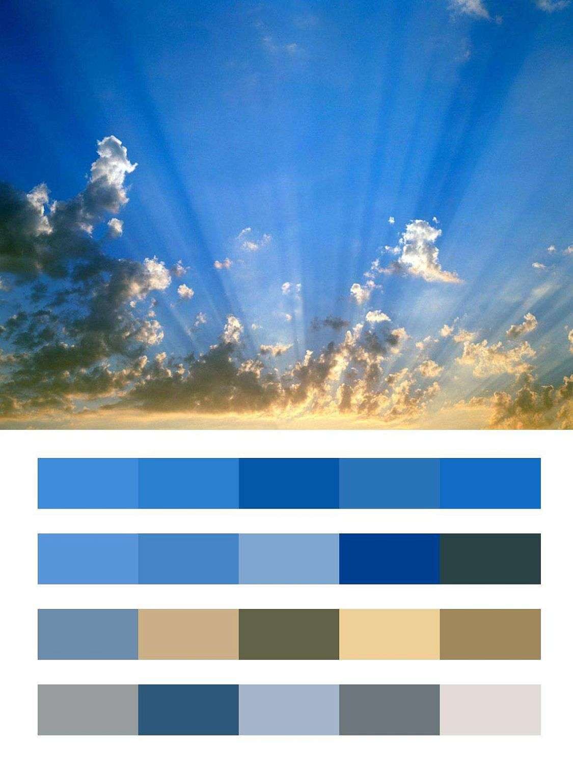 Предзакатное небо  9-398