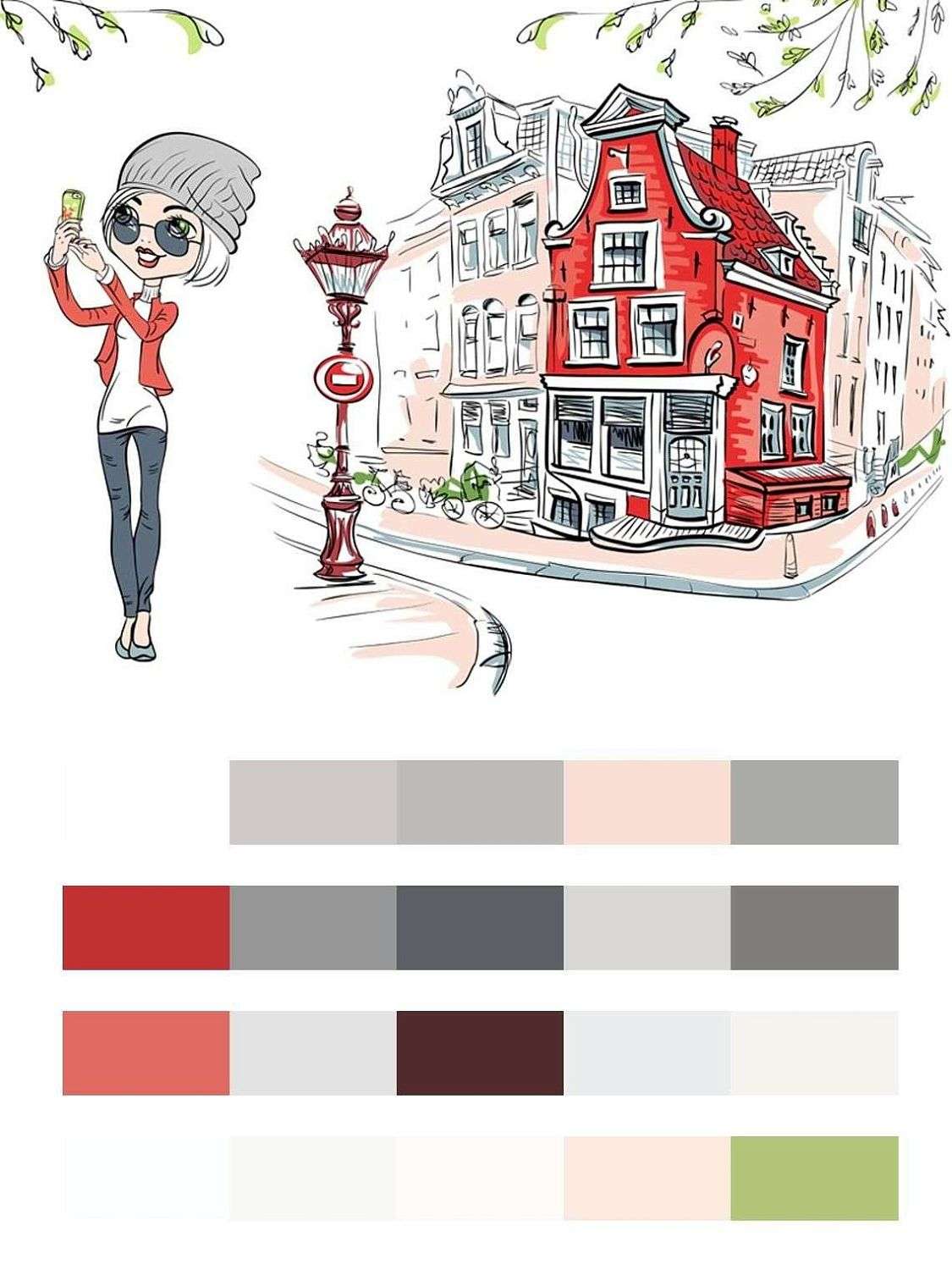 Голландский домик  12-938