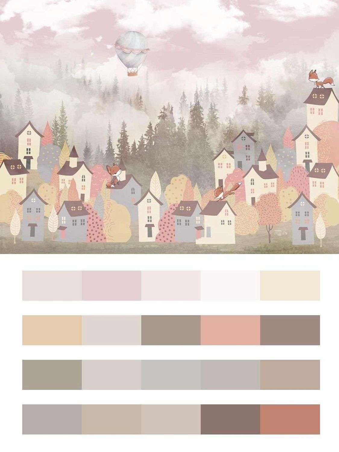 Детский город в красках  14-236