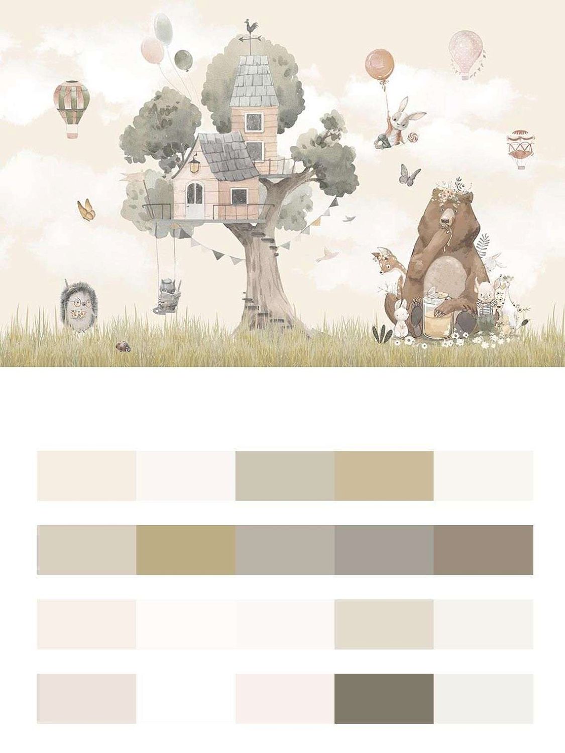 Домик на дереве и его обитатели  12-1557