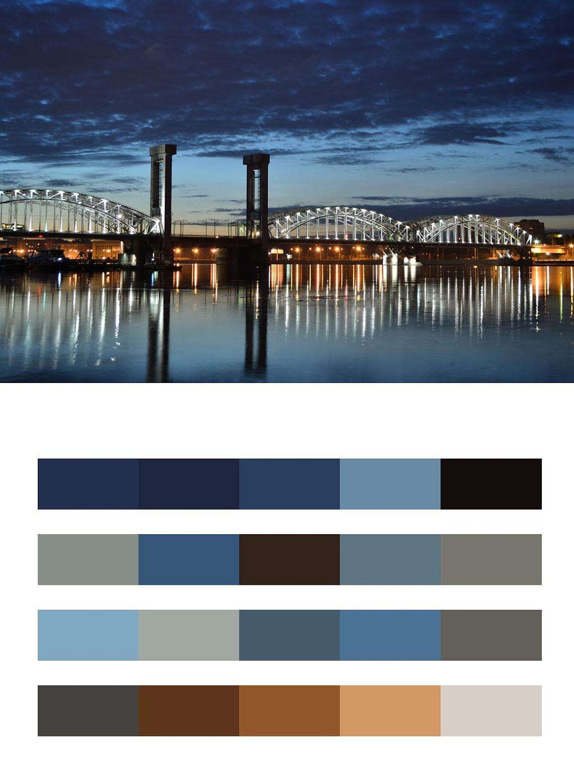 Финляндский мост в Санкт Петербурге  9-634