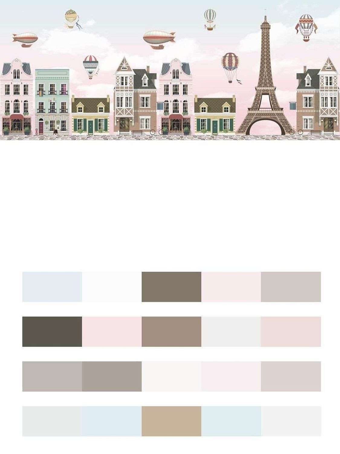 Париж в детскую  12-1202