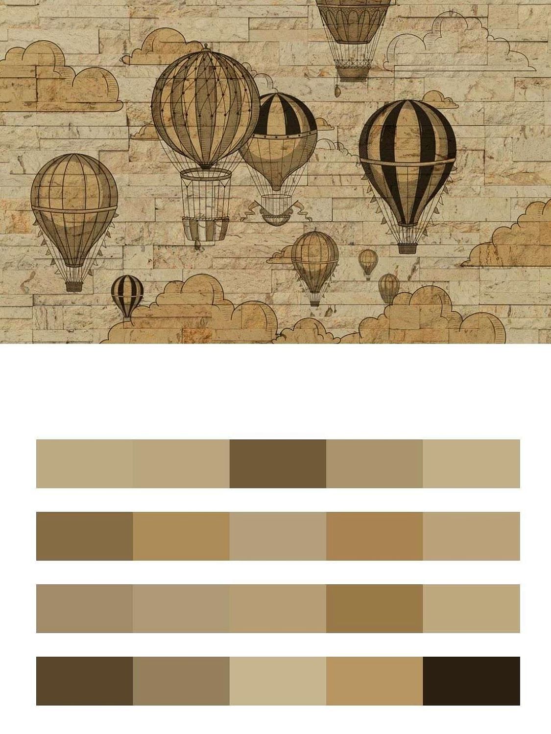 Воздушные шары старинные  12-800