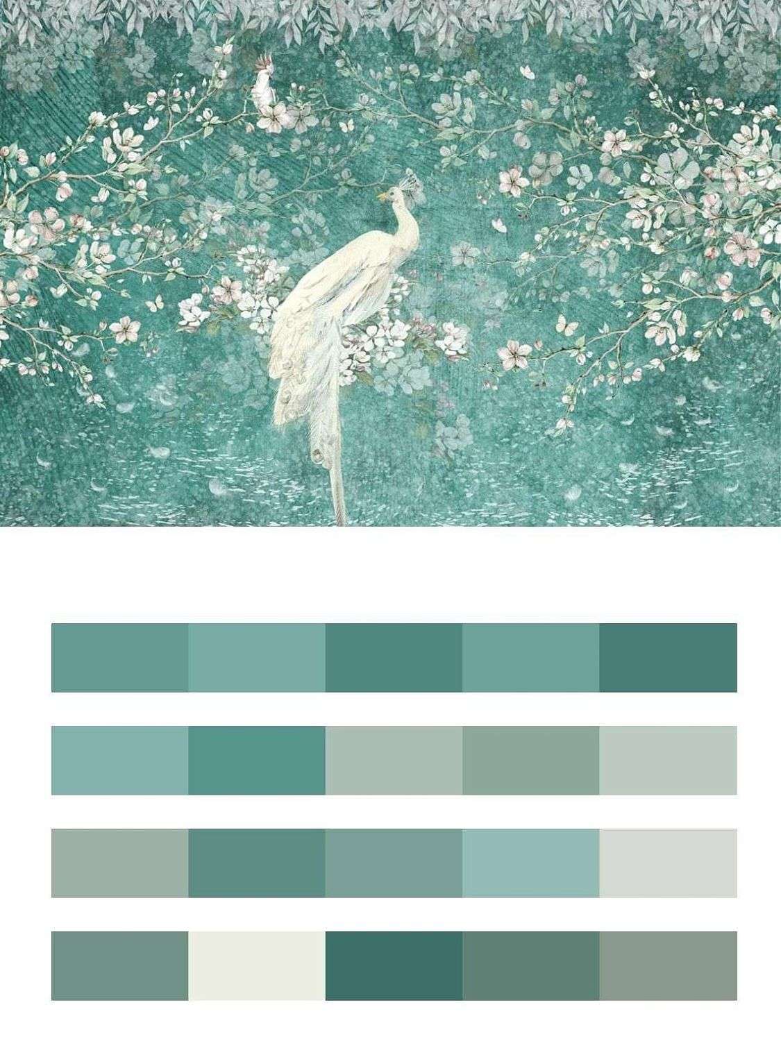 Жар-птица в листьях  10-715