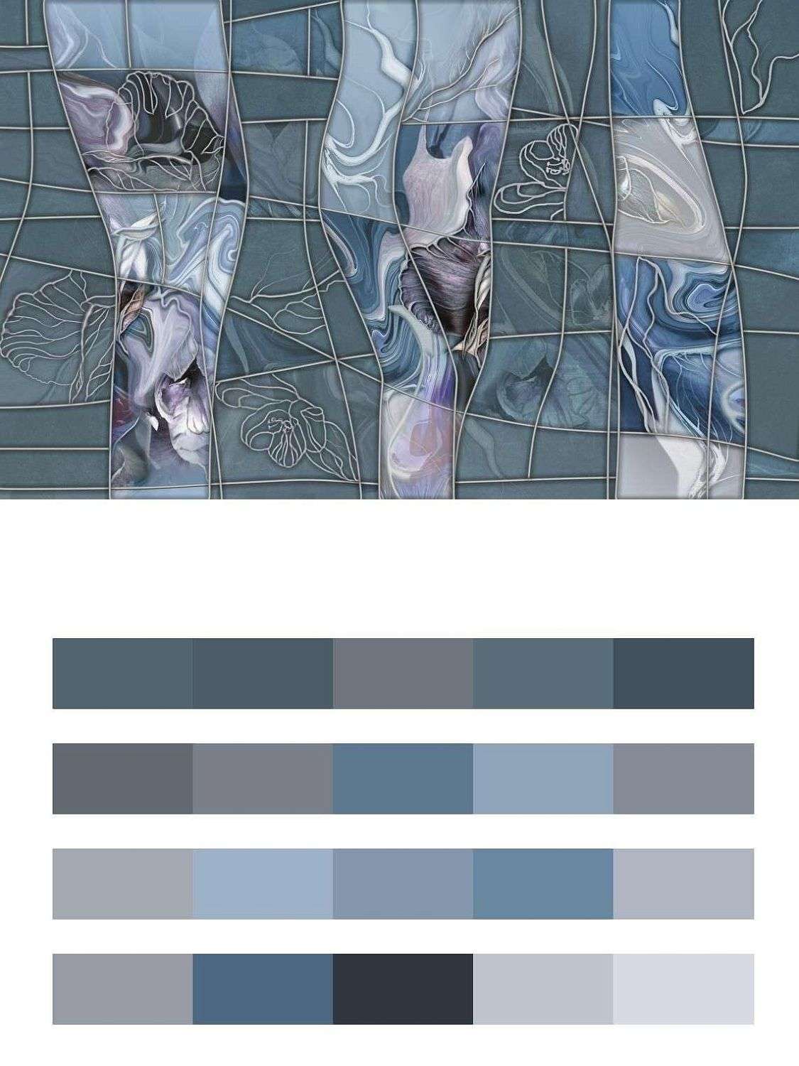 Размытые цветы  13-105