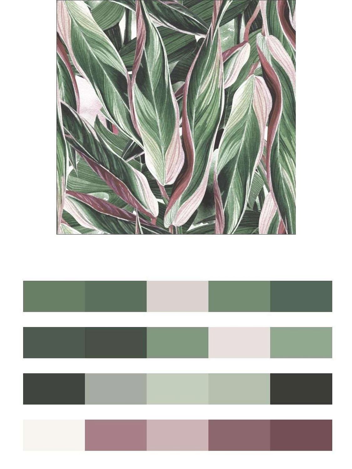 Листья строманты  9-1665