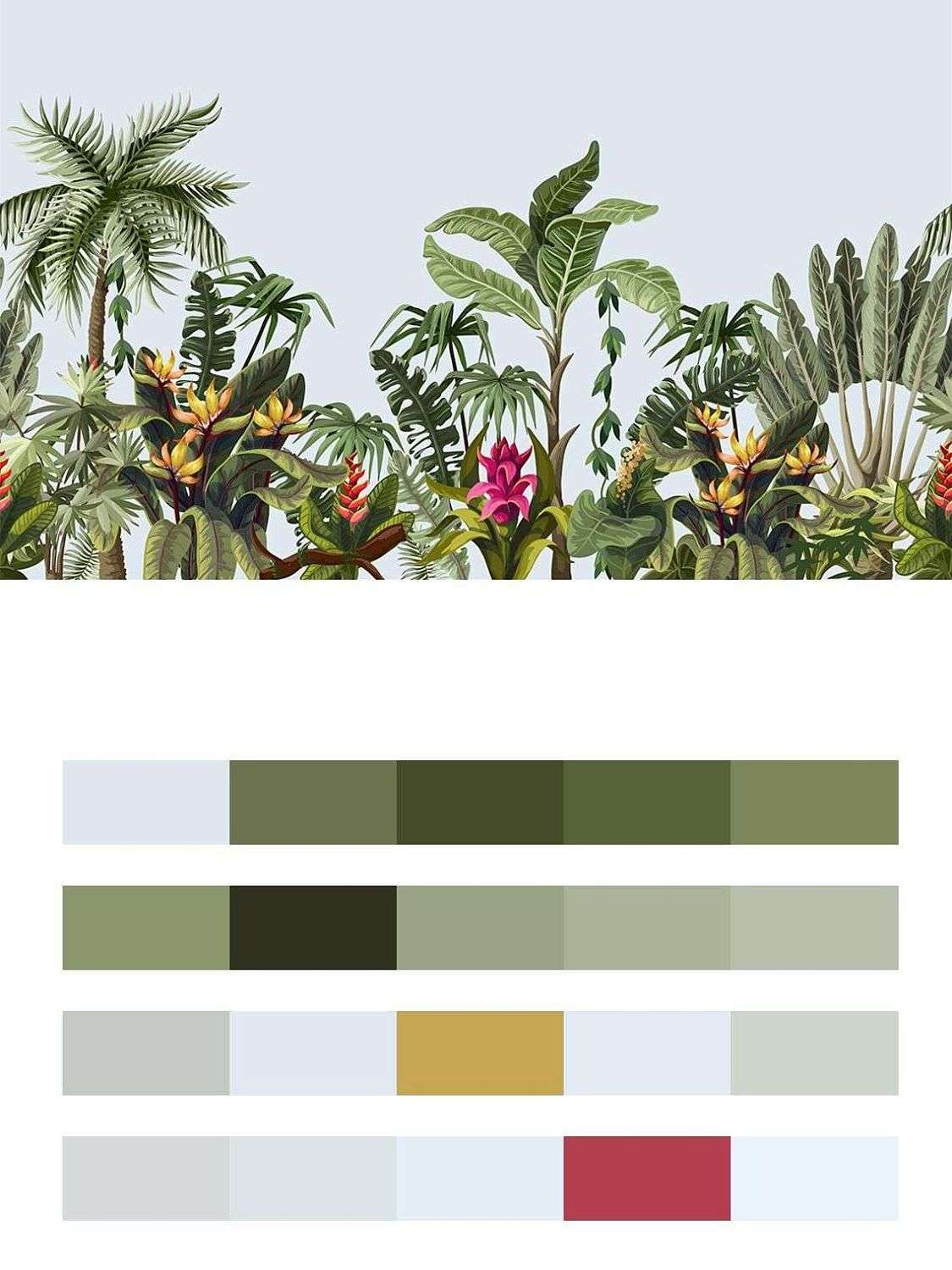 Цветы в тропиках  12-1394