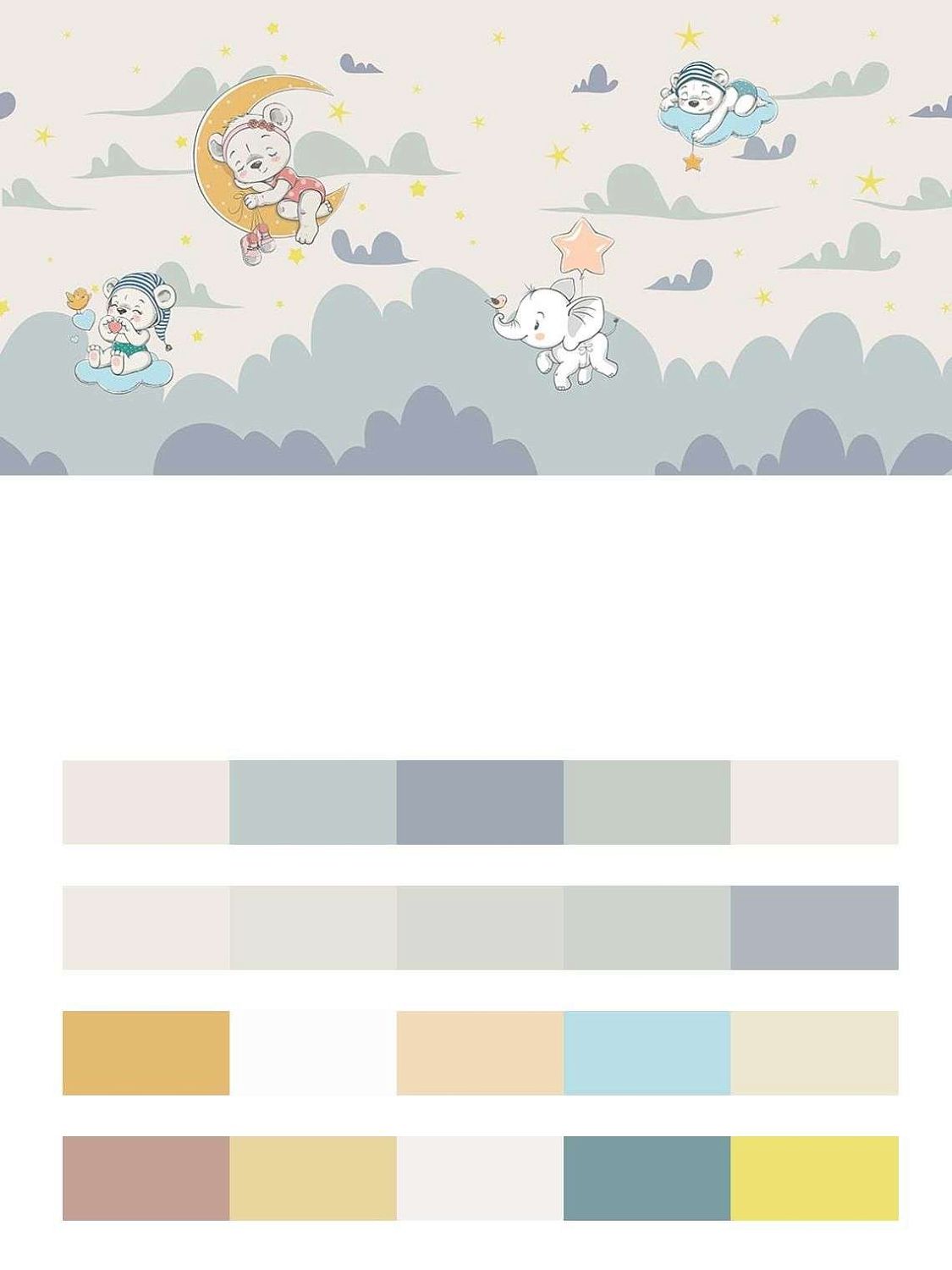 Медвежонок на облаке  12-1289