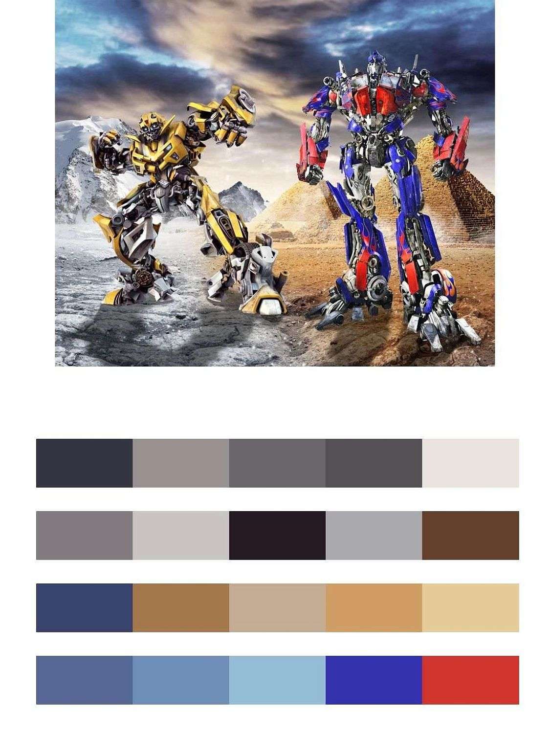 Бамблби и оптимус прайм  14-239