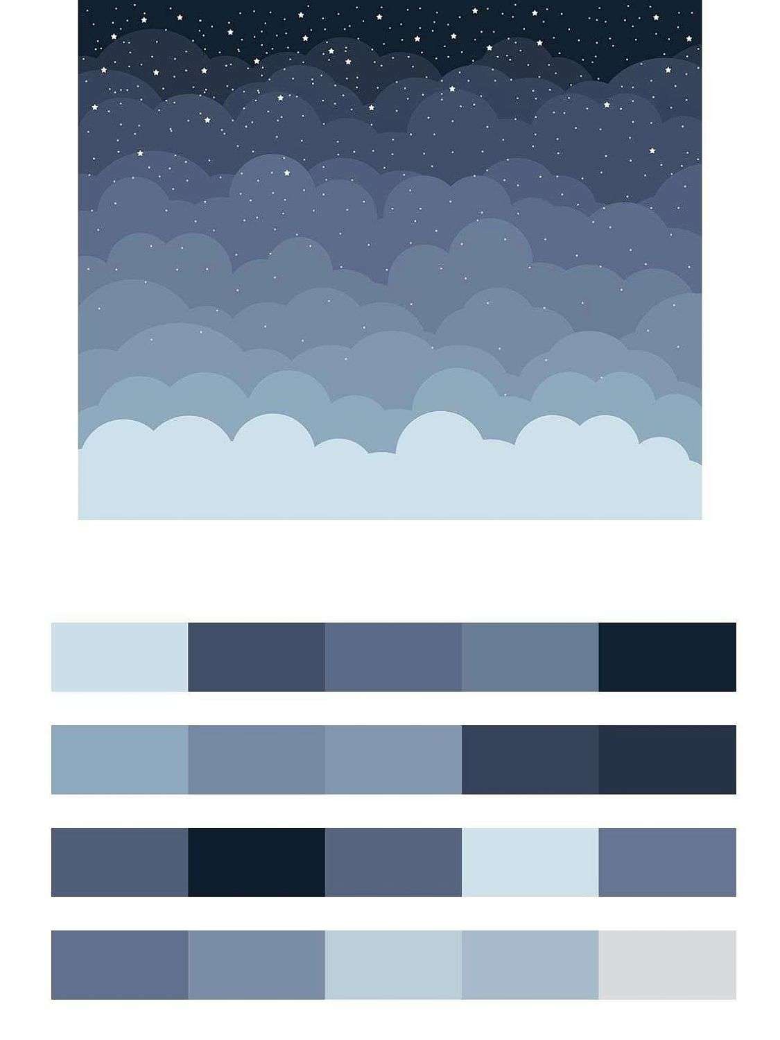 Монохромные облака  9-1362