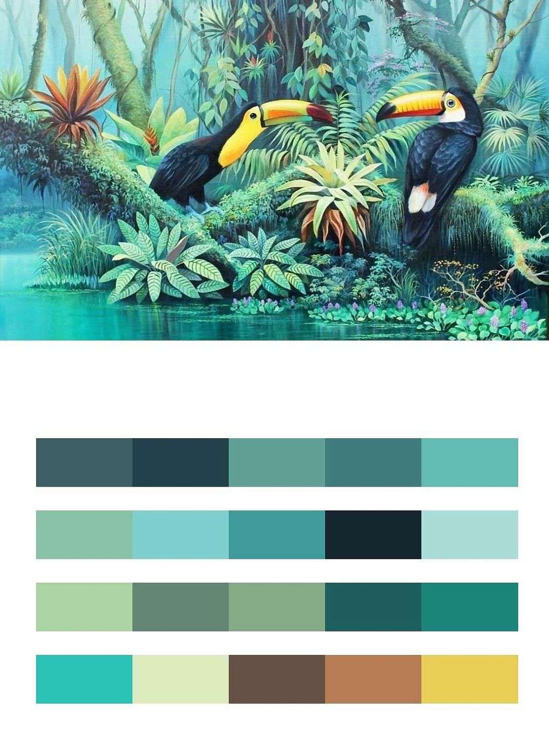 Тропические птицы  14-561