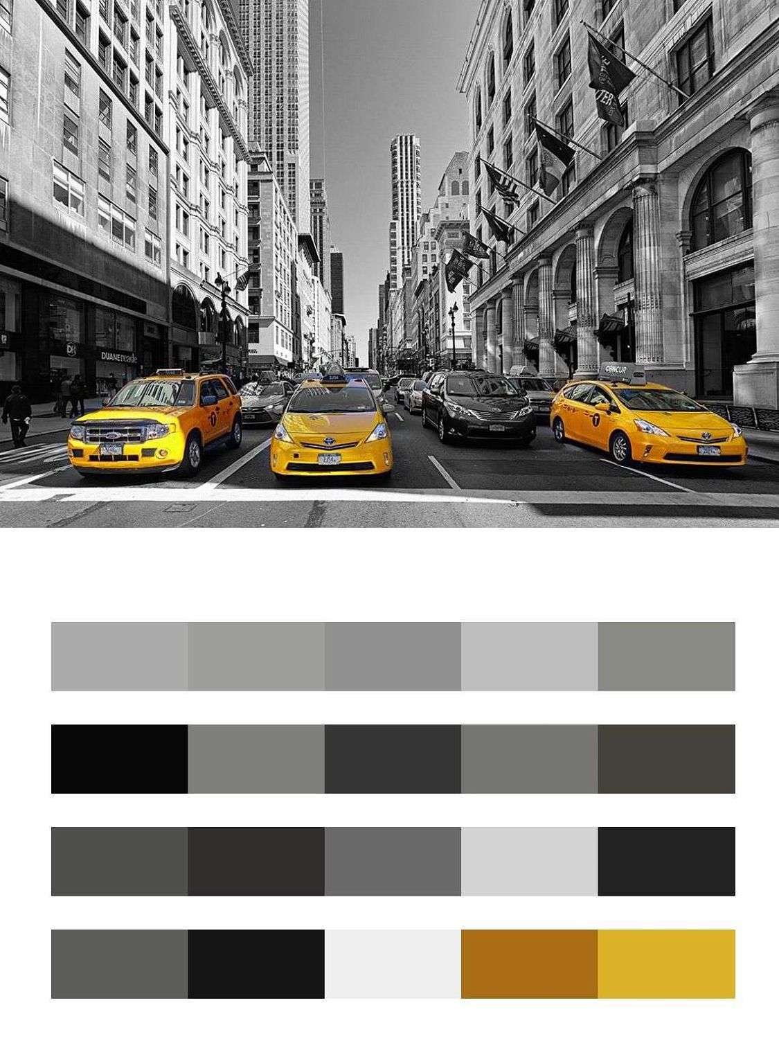 Желтое такси в Нью-Йорке  9-1767