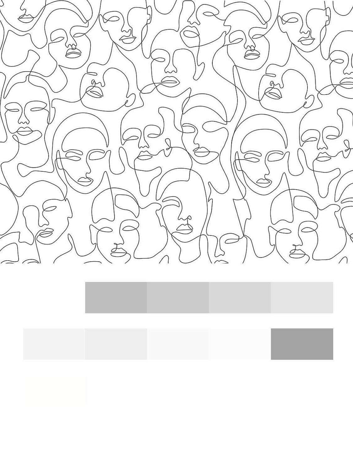 Лица девушек  9-1676